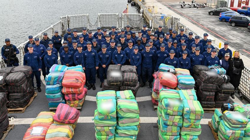  Coast Guard seizes more than $55M worth of cocaine, marijuana in Florida drug trafficking bust