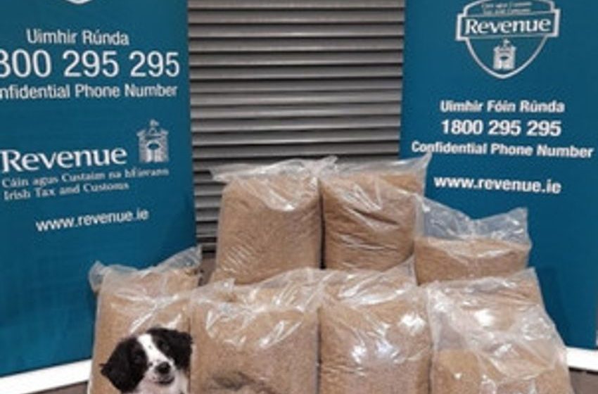  Cannabis with a value of close to €1.2 million found in parcels in Dublin