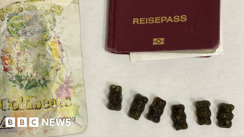  Russia arrests German for carrying cannabis gummy bears