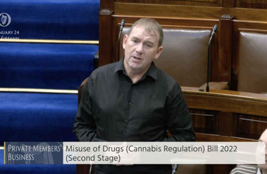  Bill to legalise personal cannabis use is ‘just a tiny step in direction we need to go’, Dáil hears