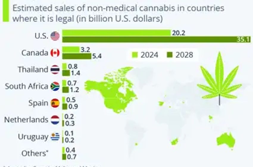  Which Countries Have A Legal Cannabis Market?