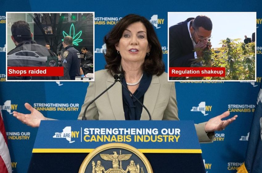  Hochul finally calls for overhaul of NY’s botched legalized pot program: ‘What took her so long?’