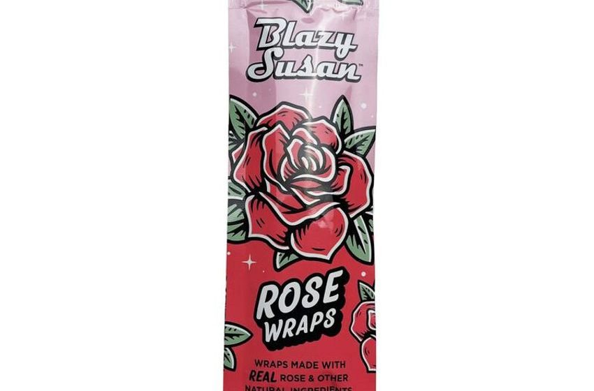  Rose Extract-Infused Rolling Papers – The Rose Wraps by Blazy Susan Elevate the Smoking Experience (TrendHunter.com)