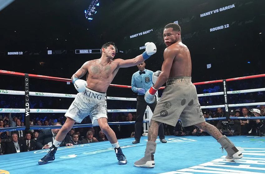  Ryan Garcia posts video wherein he appears to smoke cannabis after victory over Devin Haney