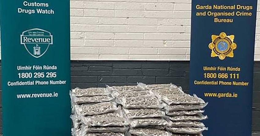  Two men (30s) charged following €2.1m cannabis seizure on Friday night