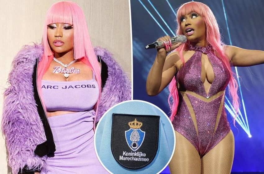  Nicki Minaj fined by Amsterdam police after being arrested on suspicion of exporting drugs