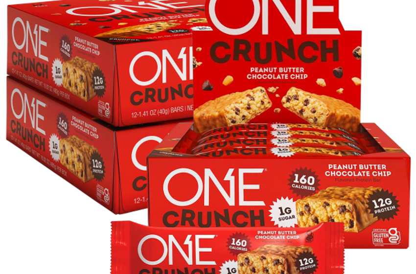  36-Pack: ONE Peanut Butter Chocolate Chip Crunch Protein Bars 36 for $18