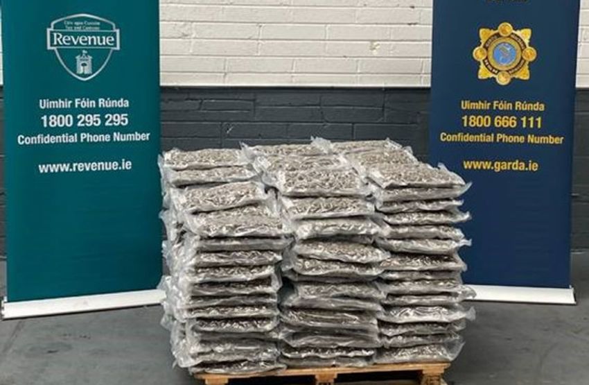  Two men arrested after €2.1 million worth of cannabis seized in Dublin