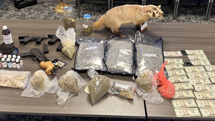  18-year-old arrested after 5 pounds of marijuana seized in traffic stop