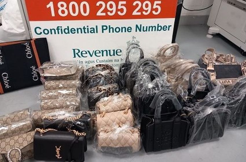  Gucci handbags, Adidas trainers and cannabis among items seized in €370k Revenue haul