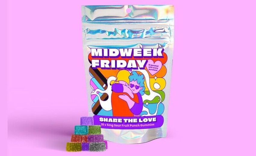  Pride-Celebrating Cannabis Gummies – Midweek Friday Pride Gummies Support an LGBTQ+ Resource (TrendHunter.com)