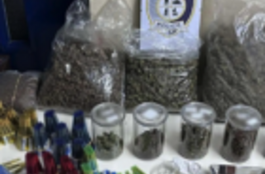  Agios Panteleimon: 11 kilos of cannabis found and seized in a shop