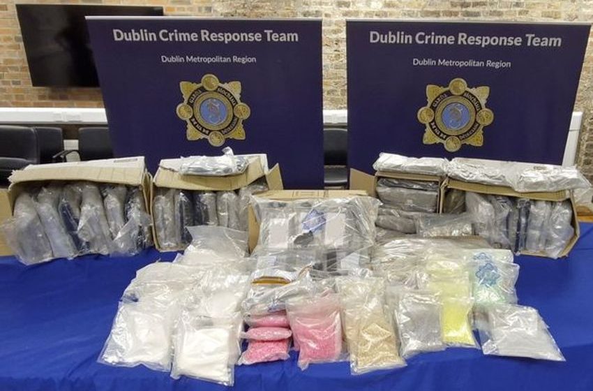  Gardaí arrest man (50s) following €8m seizure of cocaine, cannabis, ketamine and €1m in cash