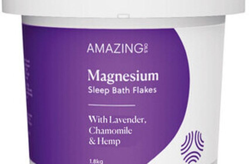  Magnesium Bath Flakes (w/ Lavender & Hemp) 1.8kg $19.99 @ ALDI Special Buys