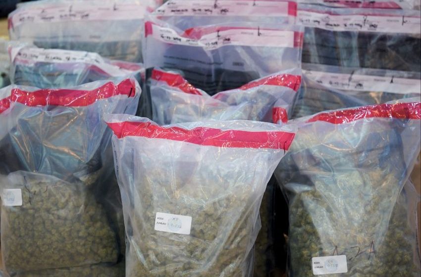  Indonesian police seize Thai cannabis bound for UK