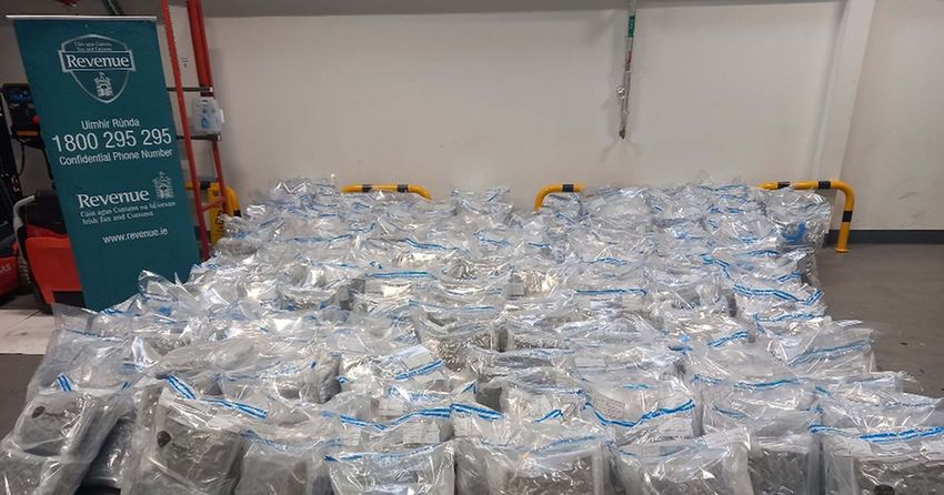  More than €16m worth of cannabis seized at Rosslare port by gardaí