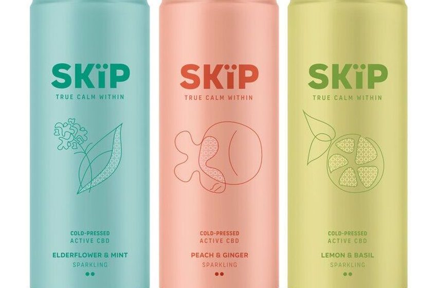  Cold-Pressed Cannabis Drinks – Skip CBD Drinks Come in Three Flavor Options (TrendHunter.com)