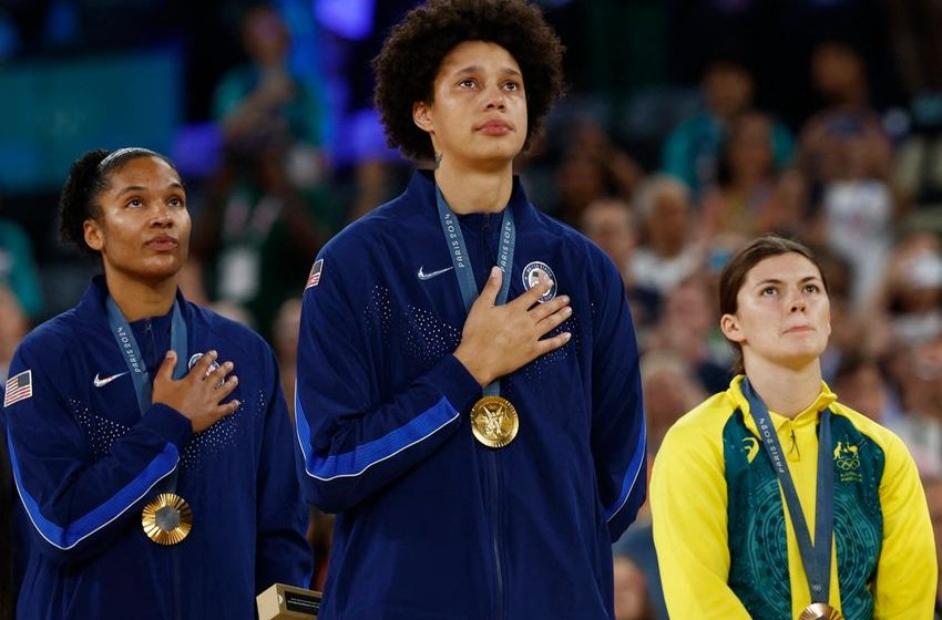  PIX: Griner’s gold extra special after Russian prison