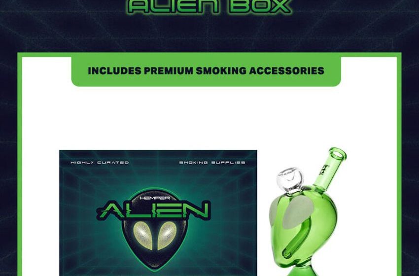 Interstellar-Inspired Cannabis Essentials – Hemper’s Alien-Themed August Box Features Thin Cones (TrendHunter.com)