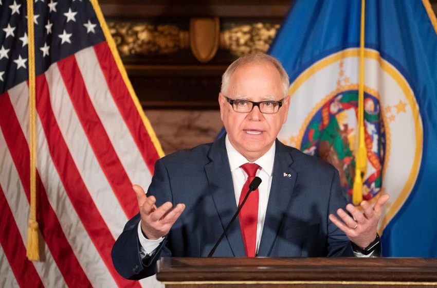  Minnesota Gov. Tim Walz, Darling of the Progressive Left, Is Harris’ Running Mate