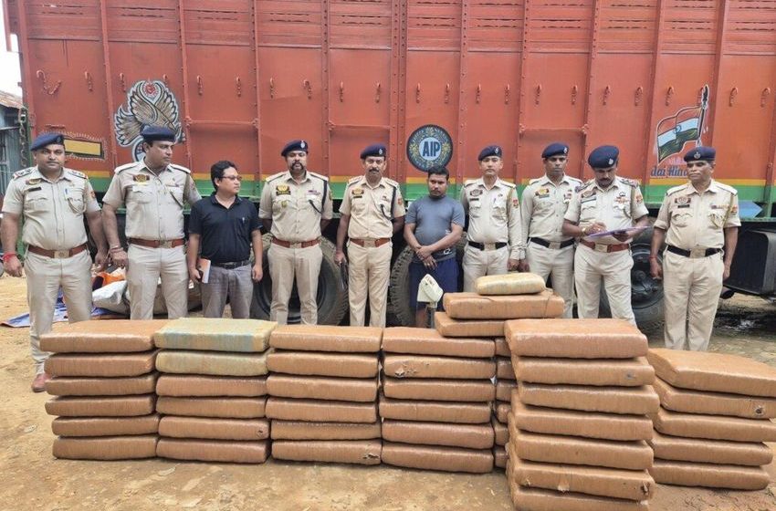  Tripura Police arrested one with cannabis