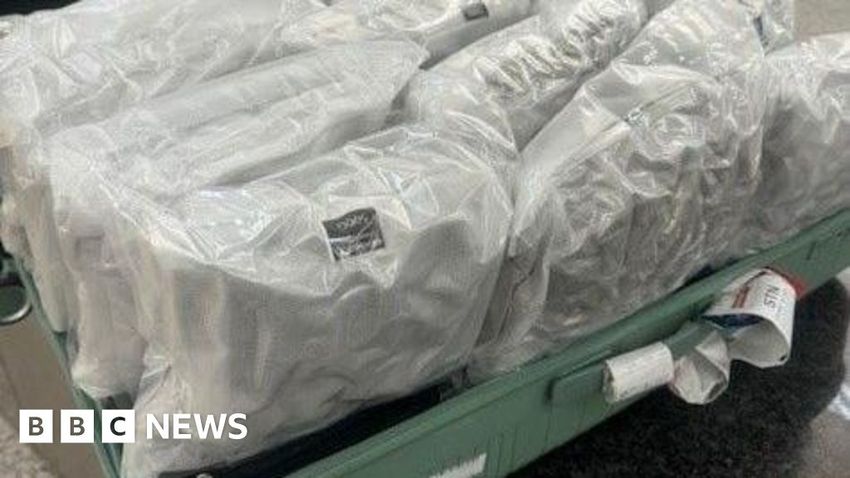  Scotland arrest over £600,000 Stansted Airport drugs haul