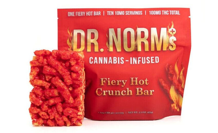  Spicy Savory Cannabis Bars – Dr. Norm’s Fiery Hot Crunch Bar is Limited-Edition (TrendHunter.com)