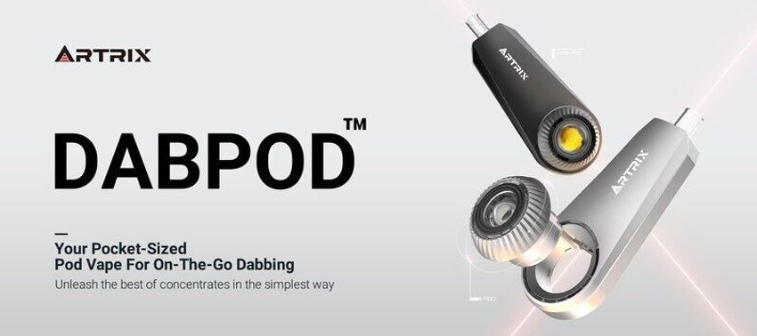  Portable Cannabis Dabbing Device – Artrix Has Introduced the DabPod™ to Enhance Convenience (TrendHunter.com)