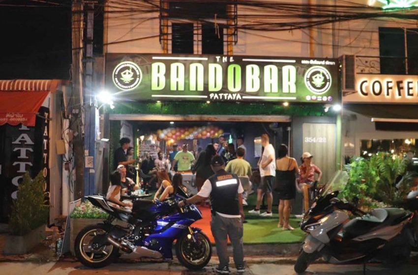  Pattaya ganja club raid nets illegal Canadian DJ, sword-carrying Briton