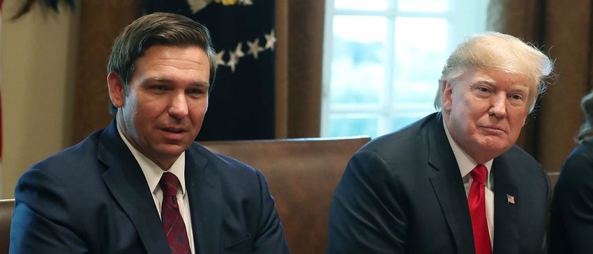  Trump Butts Heads With DeSantis Again Over Weed Legalization Push