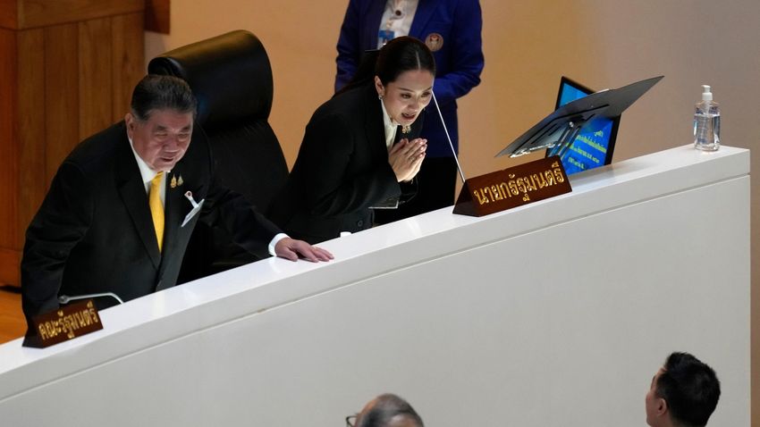  Thailand’s slumping economy is new leader Paetongtarn’s focus in her first parliamentary speech