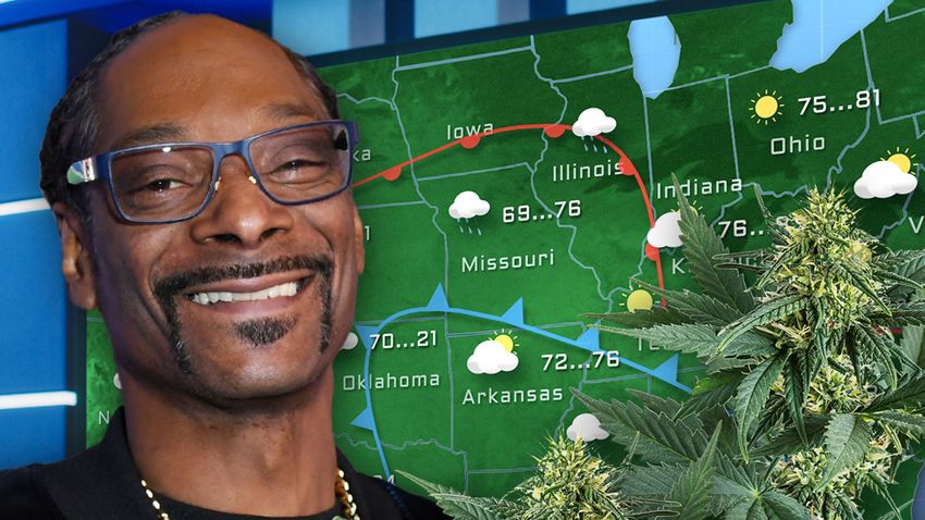  Snoop Dogg Gives Marijuana-Inspired Weather Report on ‘TODAY’