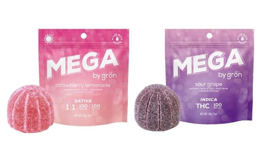  Flavorful High-THC Gummies – Grön MEGA Gummies Come in Two New Flavors (TrendHunter.com)