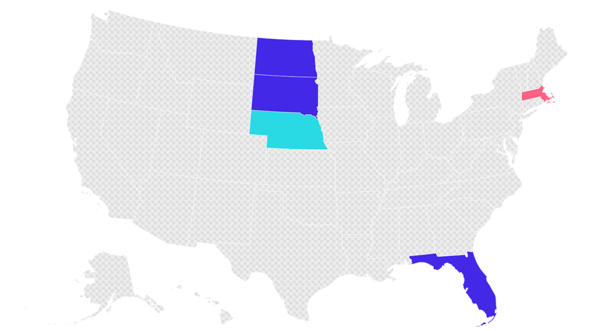  Map Shows States Where Legalizing Drugs Is on the Ballot in November