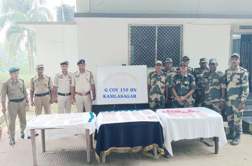  Tripura BSF seizes Yaba, cannabis worth Rs 85 lakh, minor held