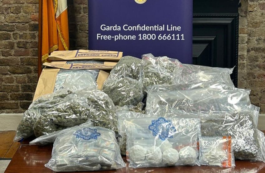  Man arrested after gardaí seize €360,000 worth of drugs in Dublin yesterday