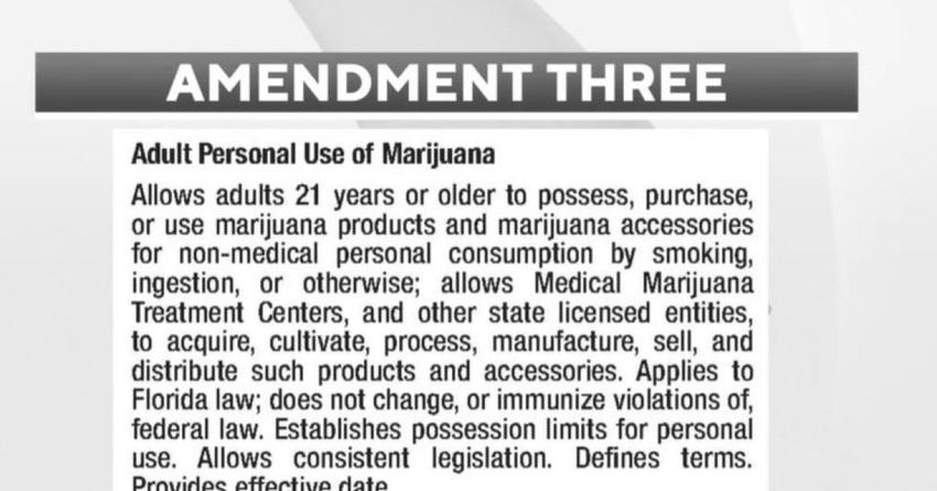  What to know about the Florida marijuana amendment on the 2024 ballot