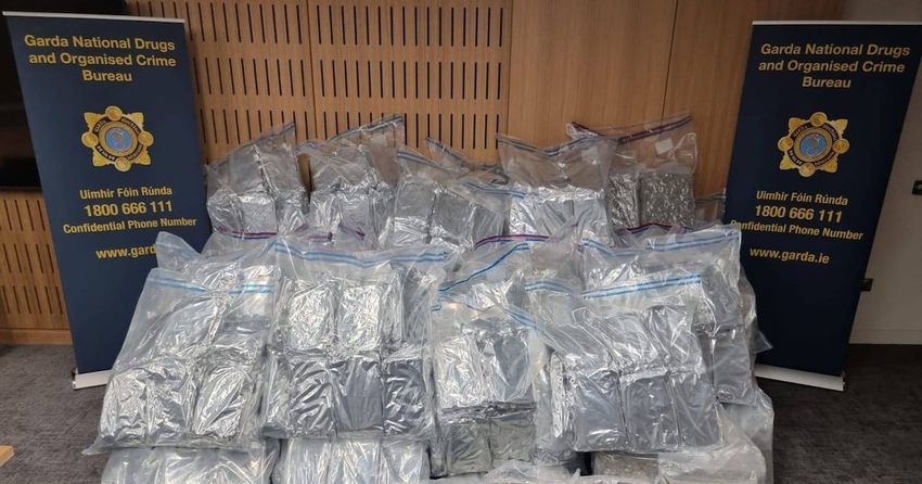  Four arrested after €8.5 million of cannabis seized in Tallaght, Co Dublin