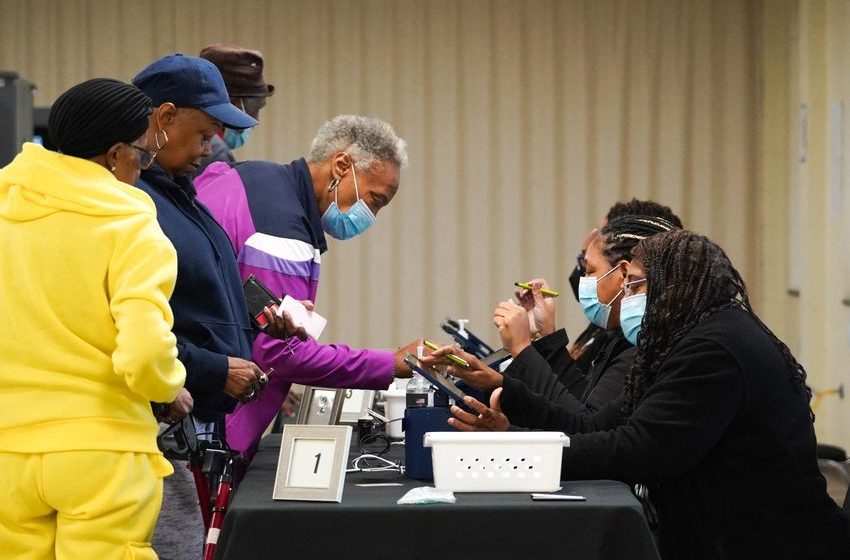  US state of Georgia reports record turnout on first day of early voting