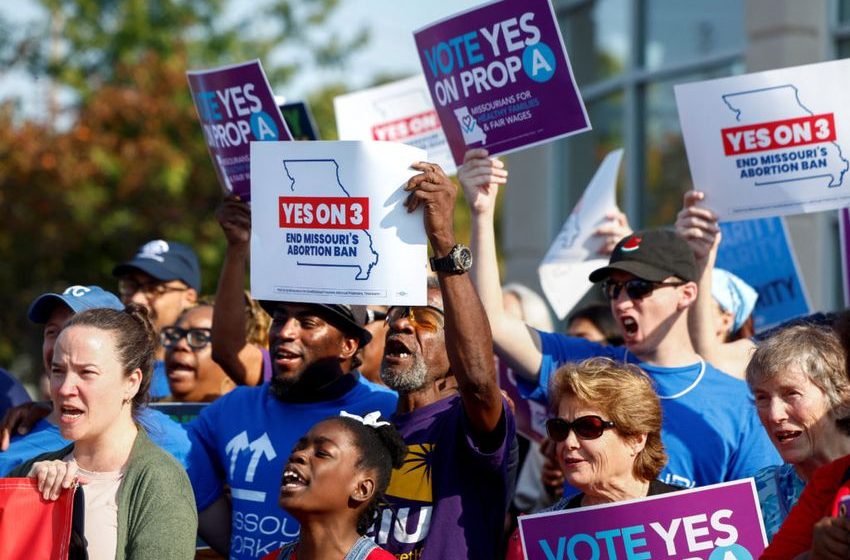  Abortion rights advocates win in 7 states and clear way to overturn Missouri ban but lose in 3