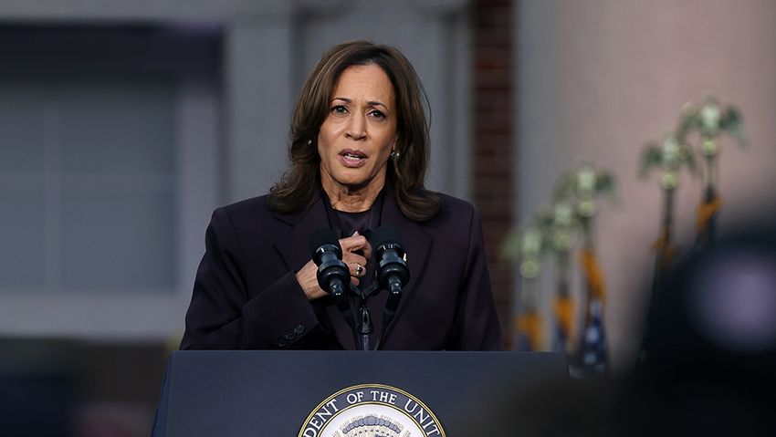  Kamala Harris says she will continue to fight for abortion during concession speech