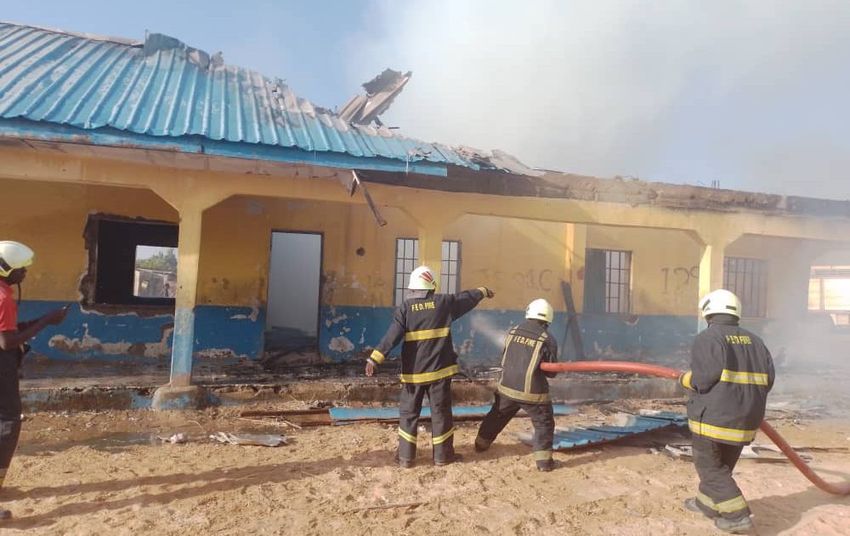  Hemp smokers blamed as fire razes classrooms in Niger school