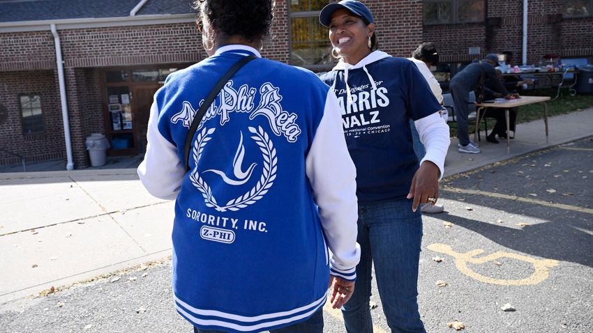  Inspired by Harris, many Black sorority and fraternity members are helping downballot races