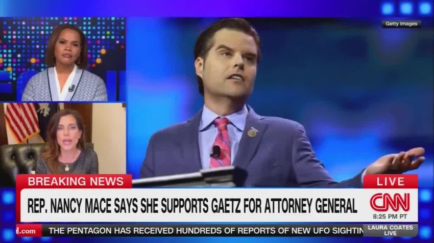  Rape Survivor Nancy Mace Backs THAT Matt Gaetz