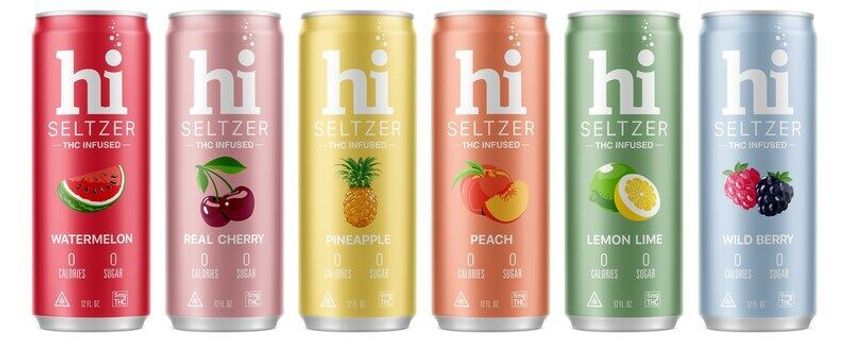  Free-From Cannabis Seltzers – hi Seltzer is Launching a New Range of Drinks with Three Ingredients (TrendHunter.com)