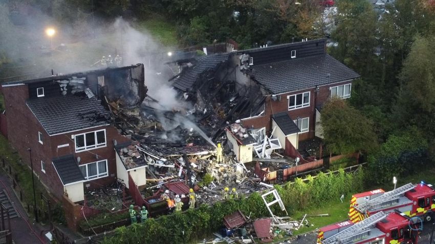  Three men arrested in connection with deadly house explosion and on suspicion of cannabis production