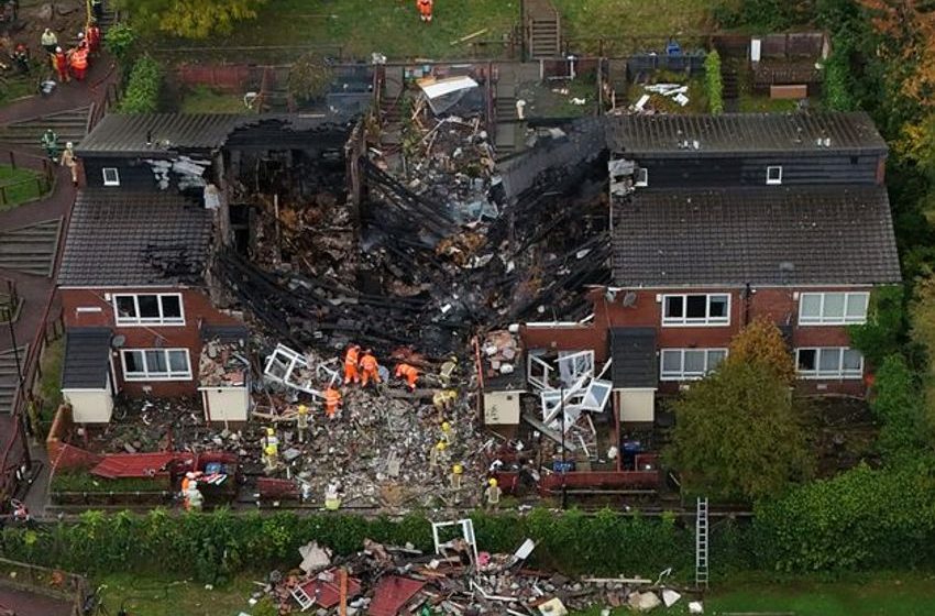  Three arrested over house explosion which killed seven-year-old boy