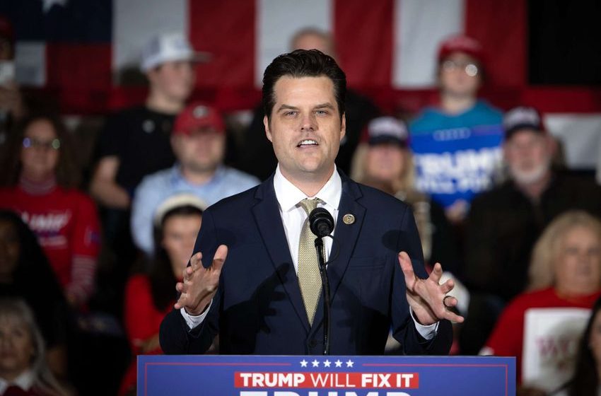  Trump Nominates Matt Gaetz as Attorney General