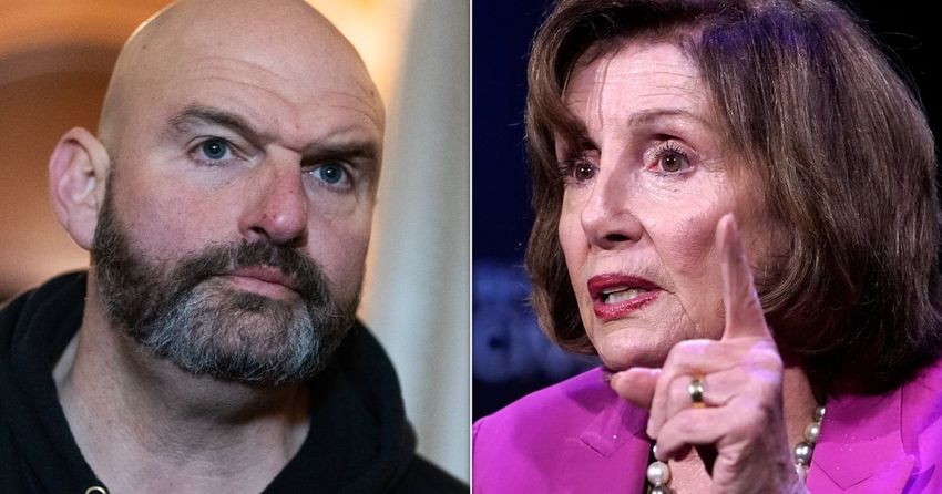  John Fetterman Slams Nancy Pelosi As Self-Appointed ‘Godmother’ Of Democratic Party