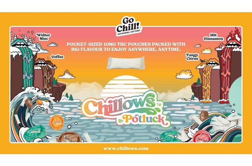  Sensi Brands Inc. Launches THC-Infused Pouch “Chillows by Potluck™” promising a shift in consumption patterns for Canadian Cannabis Consumers